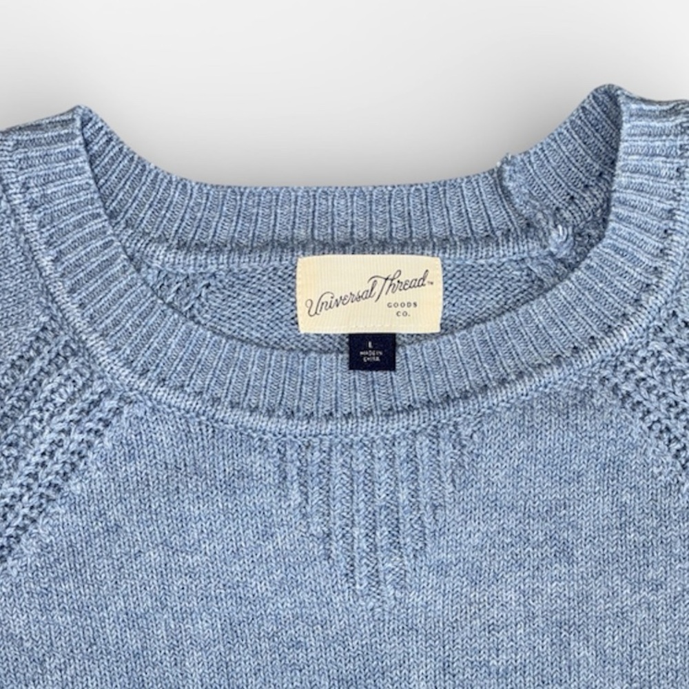 Universal Thread Light Blue Sweater - Picture 2 of 7